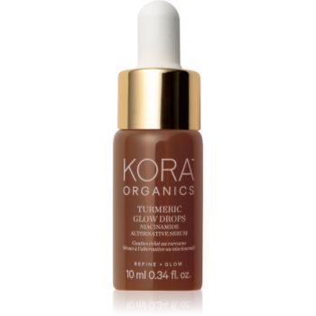 KORA Organics Turmeric Glow Drops ser cu efect iluminator cu niacinamidă - imagine 2